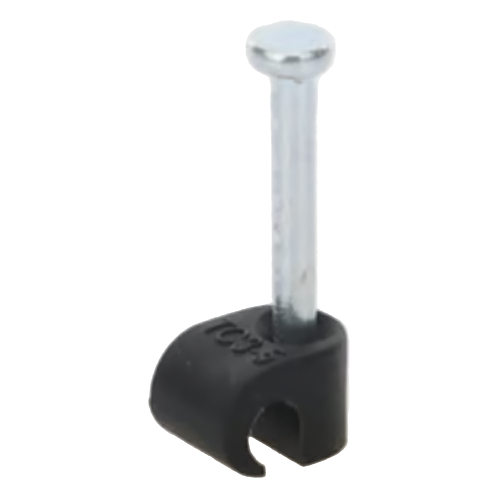 Grapa Negra Para Fibra Óptica Redonda De 3 Mm 100pzs TC3-5RC THORSMAN - Imagen 2