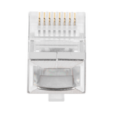 Bote con 100 Plugs Pass through RJ45 Cat5e BLINDADO, chapado de oro a 30 micras para durabilidad extrema LINKEDPRO BY EPCOM - Imagen 4