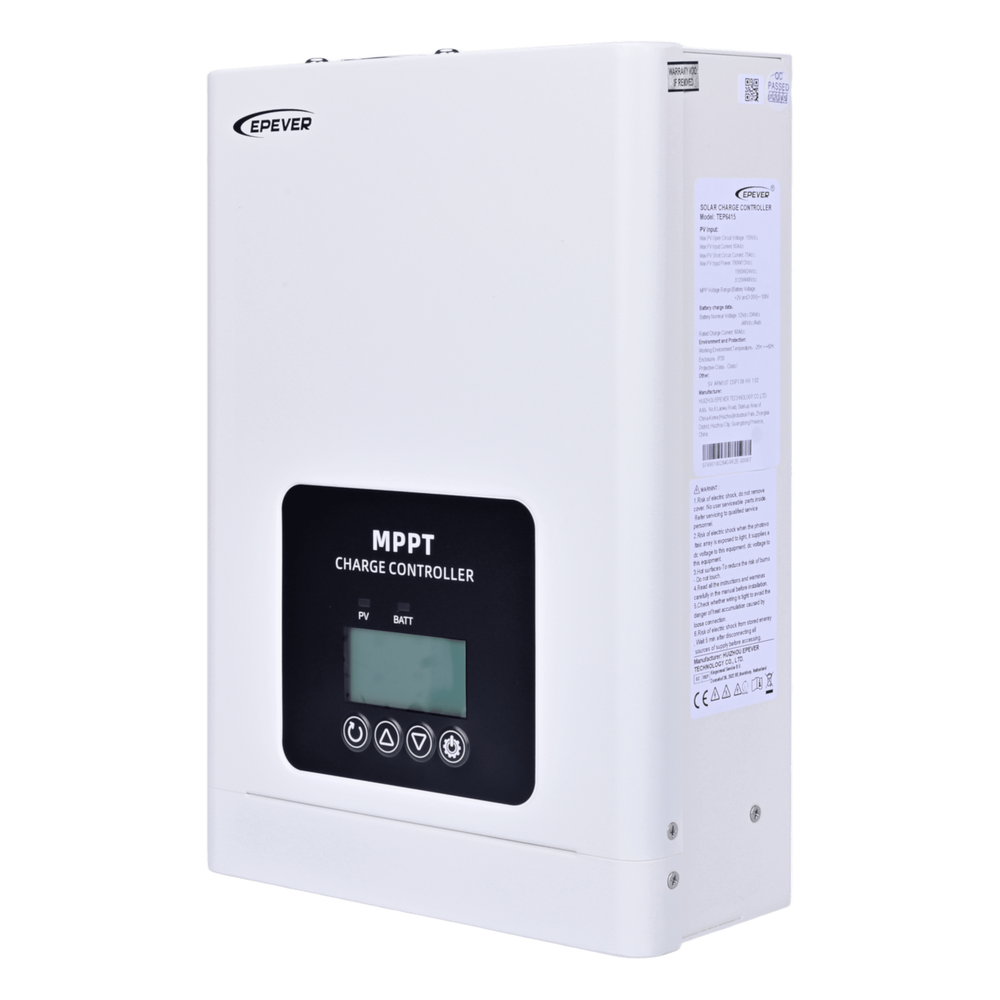 Controlador Solar MPPT / 60A / 12/24/48V / VOC 135Vcc / Paralelo hasta 6 Unidades / Baterías LiFePO₄ y NCM EPEVER - Imagen 3