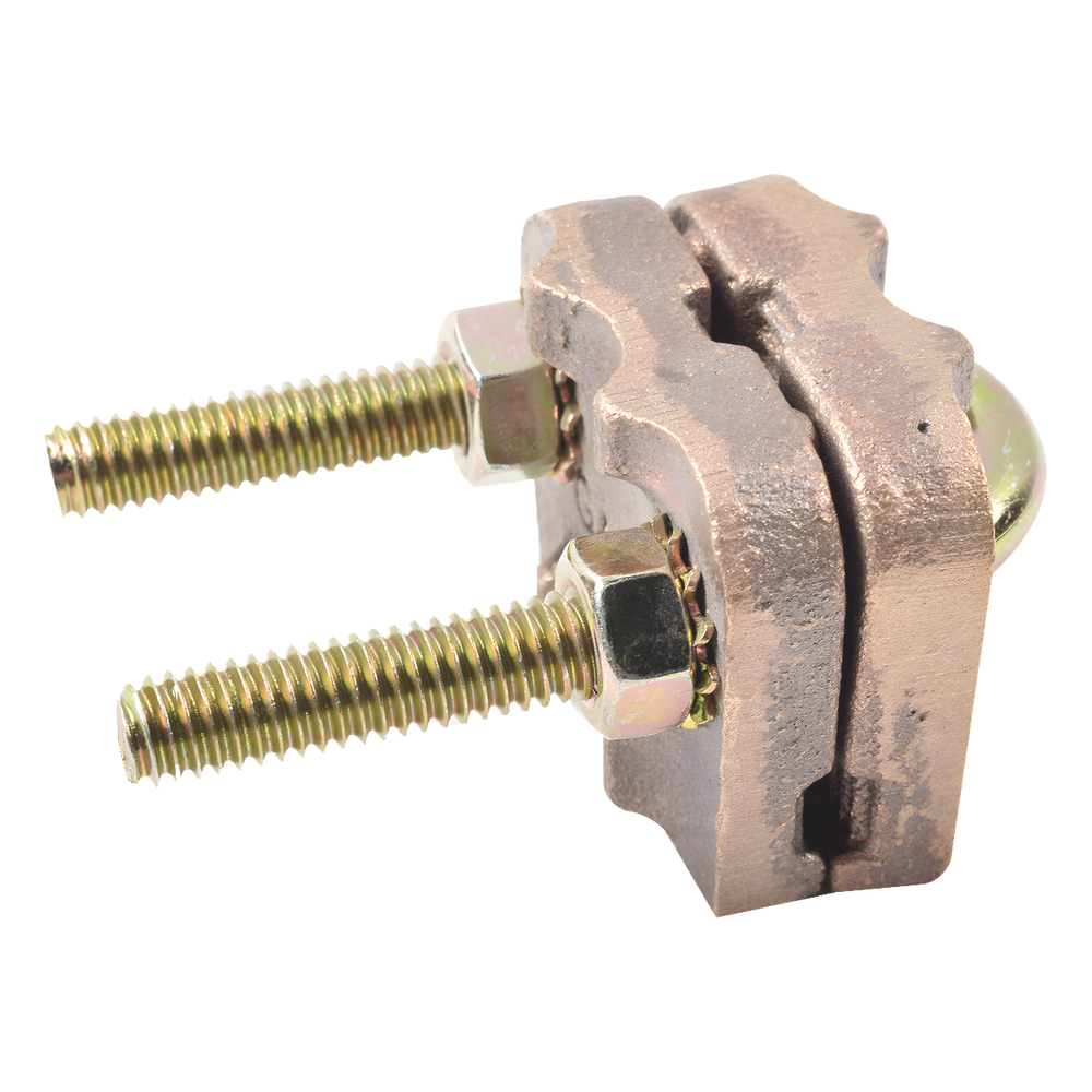Conector De Varilla 5/8" A Cable Calibre 4 (Cuatro) A 3/0 (Triple Cero). TG-AB18 TOTAL GROUND - Imagen 1