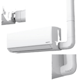 Kit de Canaletas Para la Organización de Tuberías y Cables Eléctricos en Instalaciones de Aire Acondicionado, Uso en Interiores y Exteriores, PVC Rígido, Ideal Para Minisplit, Contenido de Kit (11 Piezas), (3000-00000) THORSMAN TH-AC-KIT - Imagen 5