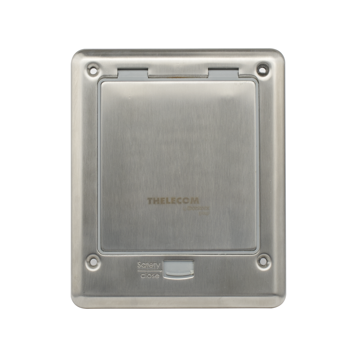 Caja de piso con contacto eléctrico (Duplex), resistente al agua, IP66 (Con tapa cerrada) (11000-53201) THORSMAN - Imagen 1