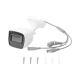 Bala TURBOHD 2 Megapíxel (1080p) / Gran Angular 106° / Lente 2.8 mm / Audio por Coaxitron / 30 mts IR EXIR / Exterior IP66 / 4 Tecnologías / dWDR HiLook by HIKVISION - Imagen 1