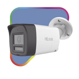 Camaras Analogicas BalaHiLook by HIKVISIONTHC-B127-LTSCamara Bala TurboHD 2MP 1080p ColorVu Audio Bidireccional Dual Light IR 30m Luz Blanca 20m Exterior IP67 HiLook THC - B127 - LTS - SILYMX