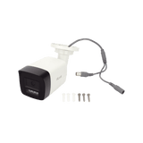 Camaras Analogicas BalaHiLook by HIKVISIONTHC-B127-LTSCamara Bala TurboHD 2MP 1080p ColorVu Audio Bidireccional Dual Light IR 30m Luz Blanca 20m Exterior IP67 HiLook THC - B127 - LTS - SILYMX