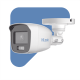 Camaras Analogicas BalaHiLook by HIKVISIONTHC-B129-MSCamara Bala TurboHD 2MP ColorVu 24/7 Lente 2.8mm Microfono Luz Blanca 20m IP66 HiLook THC - B129 - MS - SILYMX