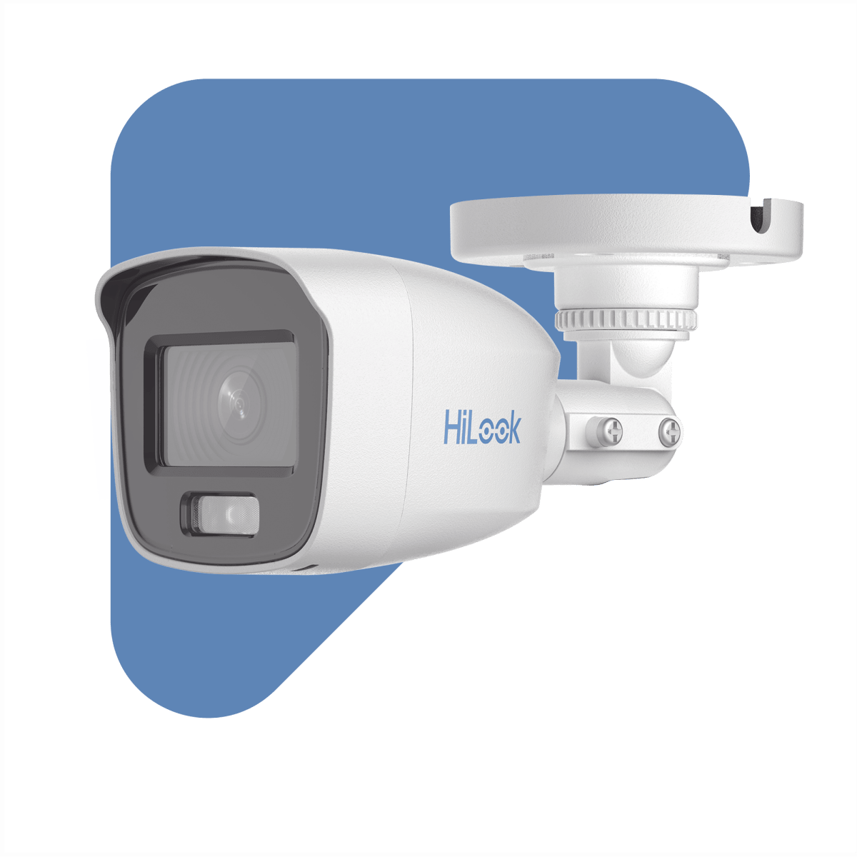 Camaras Analogicas BalaHiLook by HIKVISIONTHC-B129-MSCamara Bala TurboHD 2MP ColorVu 24/7 Lente 2.8mm Microfono Luz Blanca 20m IP66 HiLook THC - B129 - MS - SILYMX