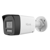 Camara Bala TurboHD 3K 5MP Dual Light IR 30m Luz Blanca 20m Audio Bidireccional IP67 HiLook THC-B157-LTS - Imagen 1
