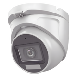 Camara Turret TURBOHD 2MP Dual Light IR 30m Luz Blanca 20m Lente 2.8mm IP66 Audio 4 en 1 HiLook THC-T127-LMS/NEU - Imagen 1
