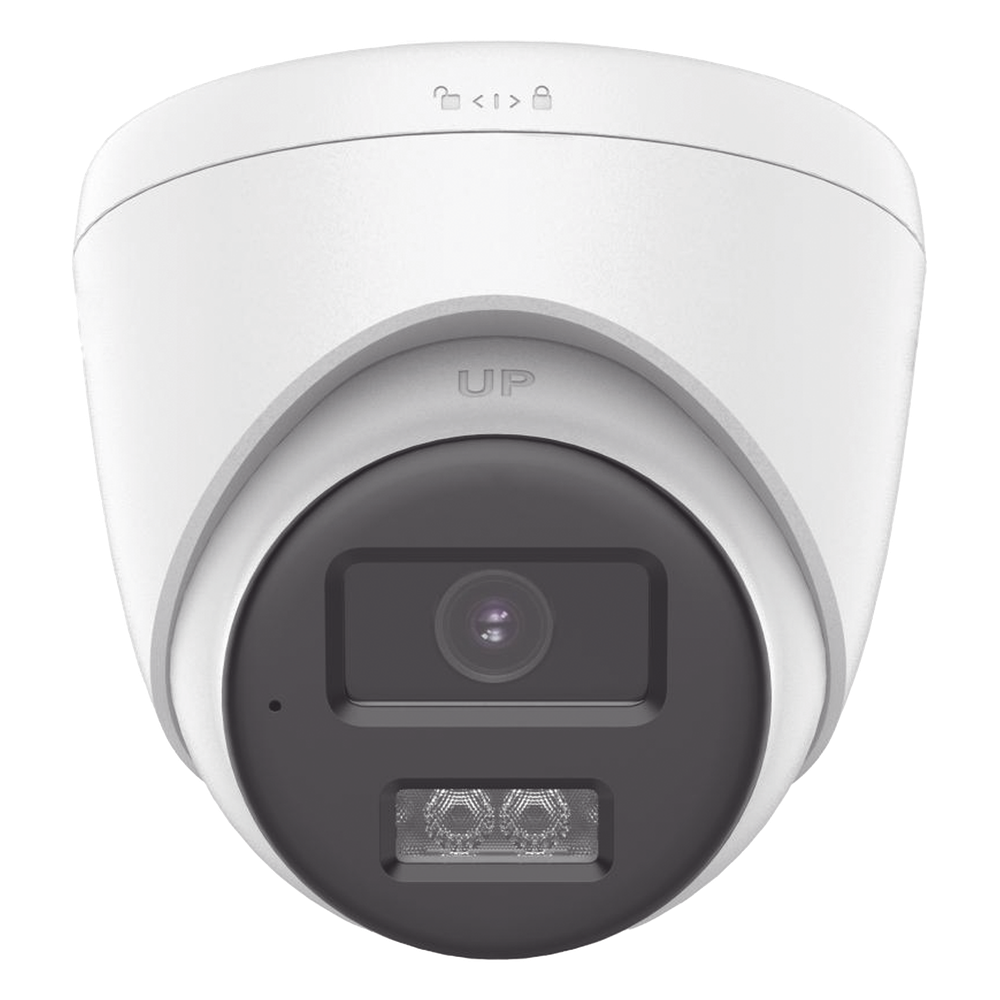 Camara Turret TurboHD TVI 2MP Dual Light 40m Audio Bidireccional ColorVu IP67 dWDR HiLook THC-T227-LTS - Imagen 3