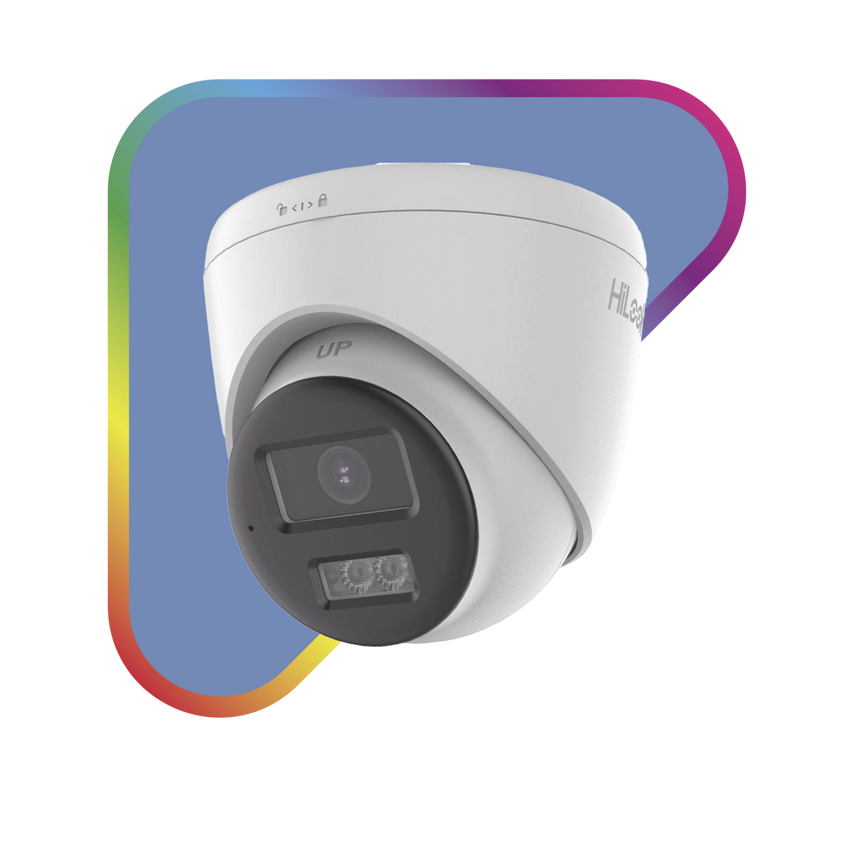 Camara Turret TurboHD TVI 2MP Dual Light 40m Audio Bidireccional ColorVu IP67 dWDR HiLook THC-T227-LTS HiLook by HIKVISION - Imagen 4