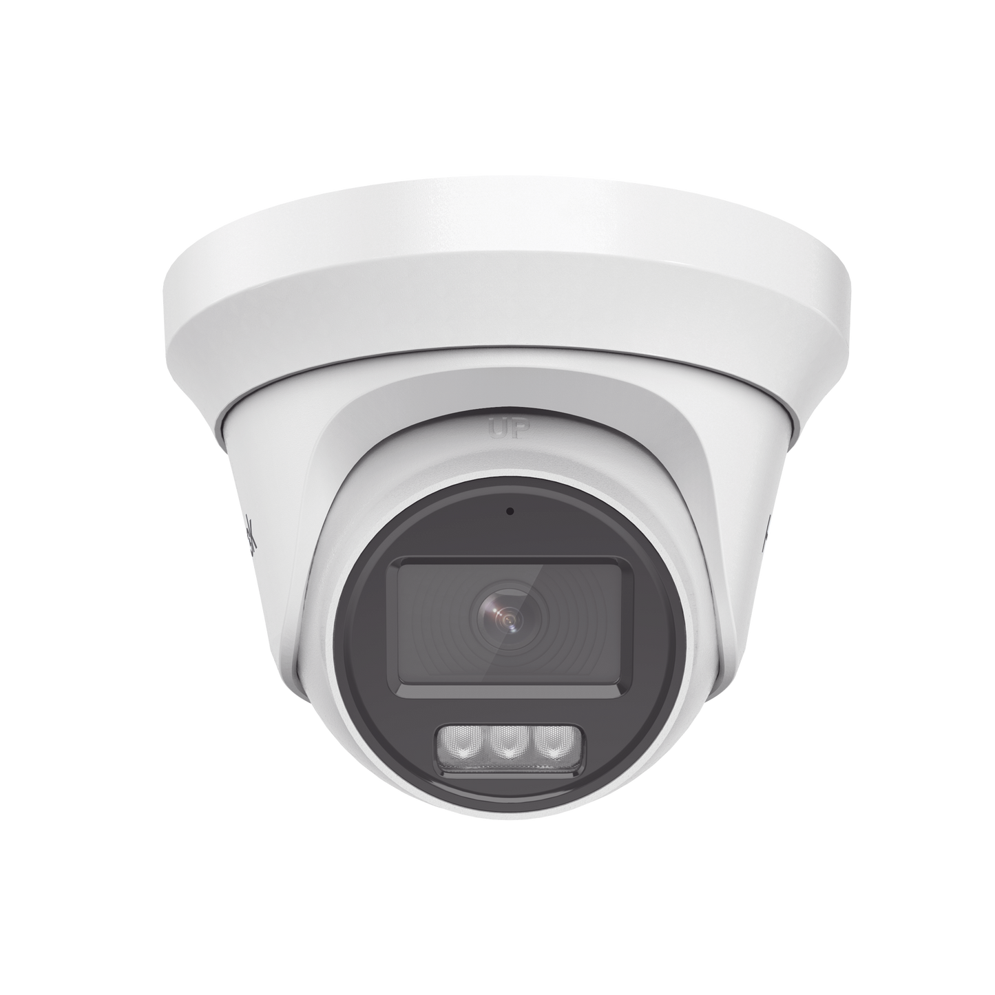 [Audio Bidireccional + Dual Light + ColorVu] Turret TURBOHD 3K / 5 Megapixel / Lente 2.8 mm / 40 mts IR EXIR + 40 mts Luz Blanca / Micrófono y Bocina Integrado / Exterior IP67 / dWD HiLook by HIKVISION - Imagen 1