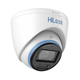Camaras Analogicas DomoHiLook by HIKVISIONTHC-T259-LSCamara Turret TurboHD 5MP ColorVu Dual Light IR 40m Microfono IP67 HiLook THC - T259 - LS - SILYMX
