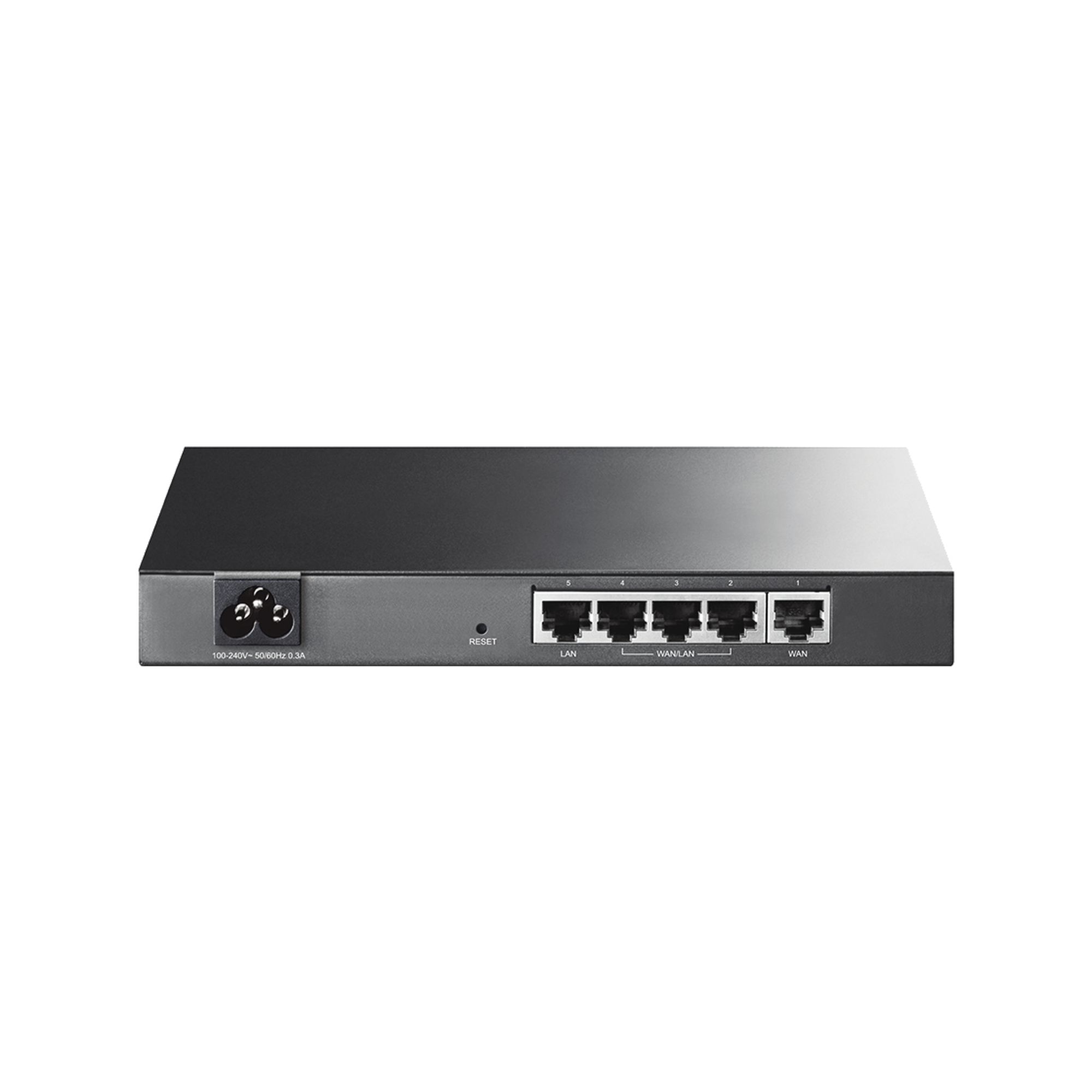 Router Balanceador de Carga Multi-Wan, 1 puerto LAN 10/100 Mbps, 1 puerto WAN 10/100 Mbps, 3 puertos Auto configurables LAN/WAN, Sesiones Concurrentes 10,000 para Pequeña Oficina TP-LINK - Imagen 2