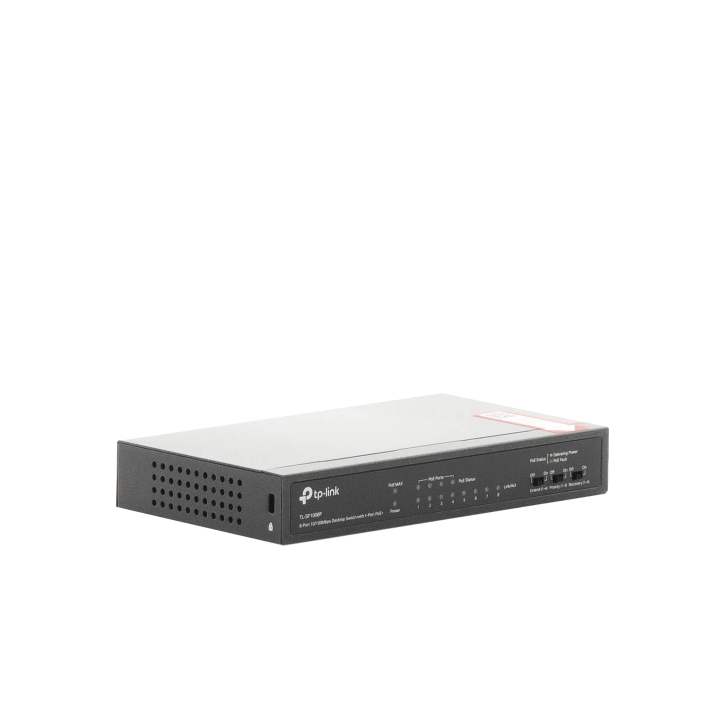 Switch PoE no Administrable de escritorio 8 puertos 10/100 Mbps, 4 puertos PoE, 57 W TP-LINK - Imagen 2