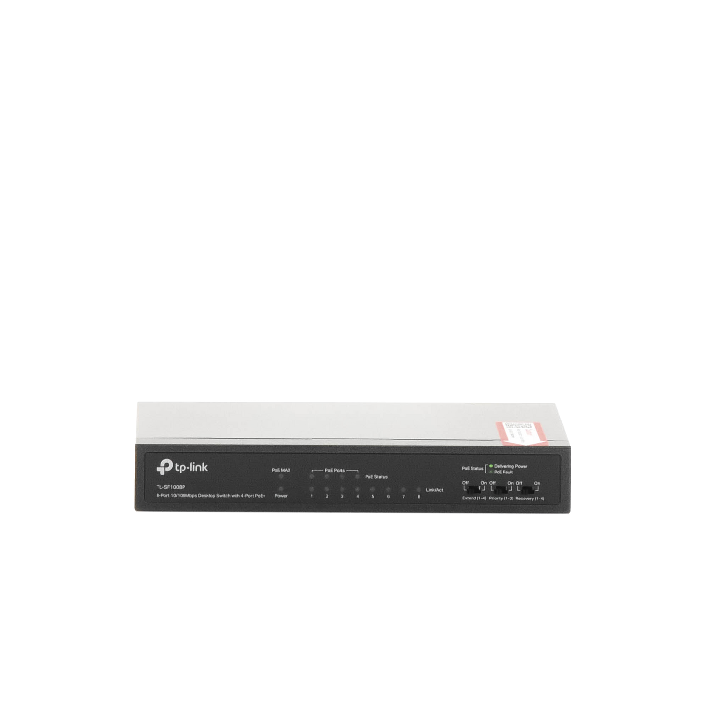 Switch PoE no Administrable de escritorio 8 puertos 10/100 Mbps, 4 puertos PoE, 57 W TP-LINK - Imagen 5