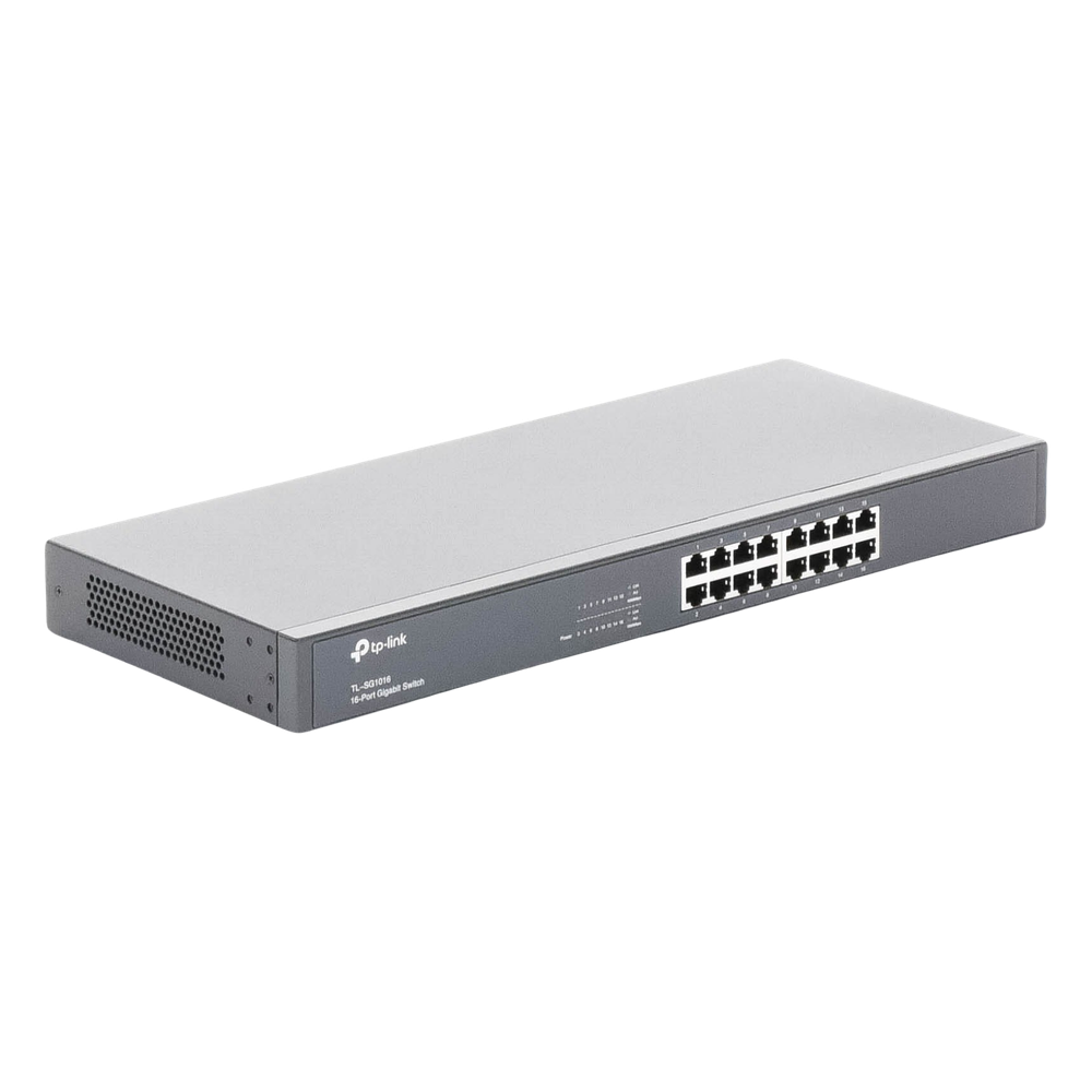 Switch Gigabit no administrable de 16 puertos 10/100/1000 Mbps para rack TP-LINK - Imagen 2