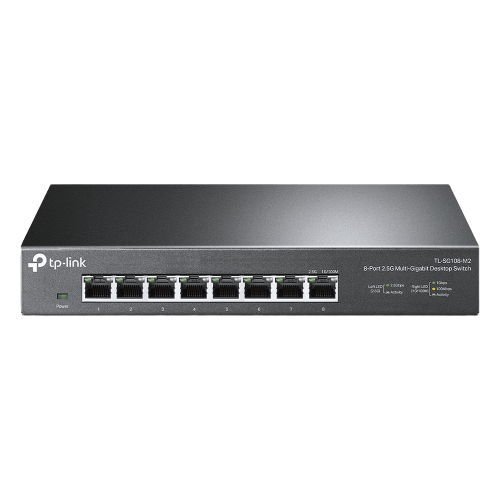 Switch Gigabit no administrable de 8 puertos 100 Mbps/ 1 Gbps/ 2.5 Gbps ideal para WiFi 6 TP-LINK - Imagen 1