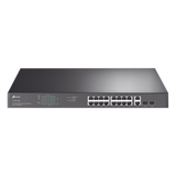 Switch no administrable de 16 puertos 10/100/1000Mbps y PoE af/at, 2 puertos SFP hasta 250W. TP-LINK - Imagen 2