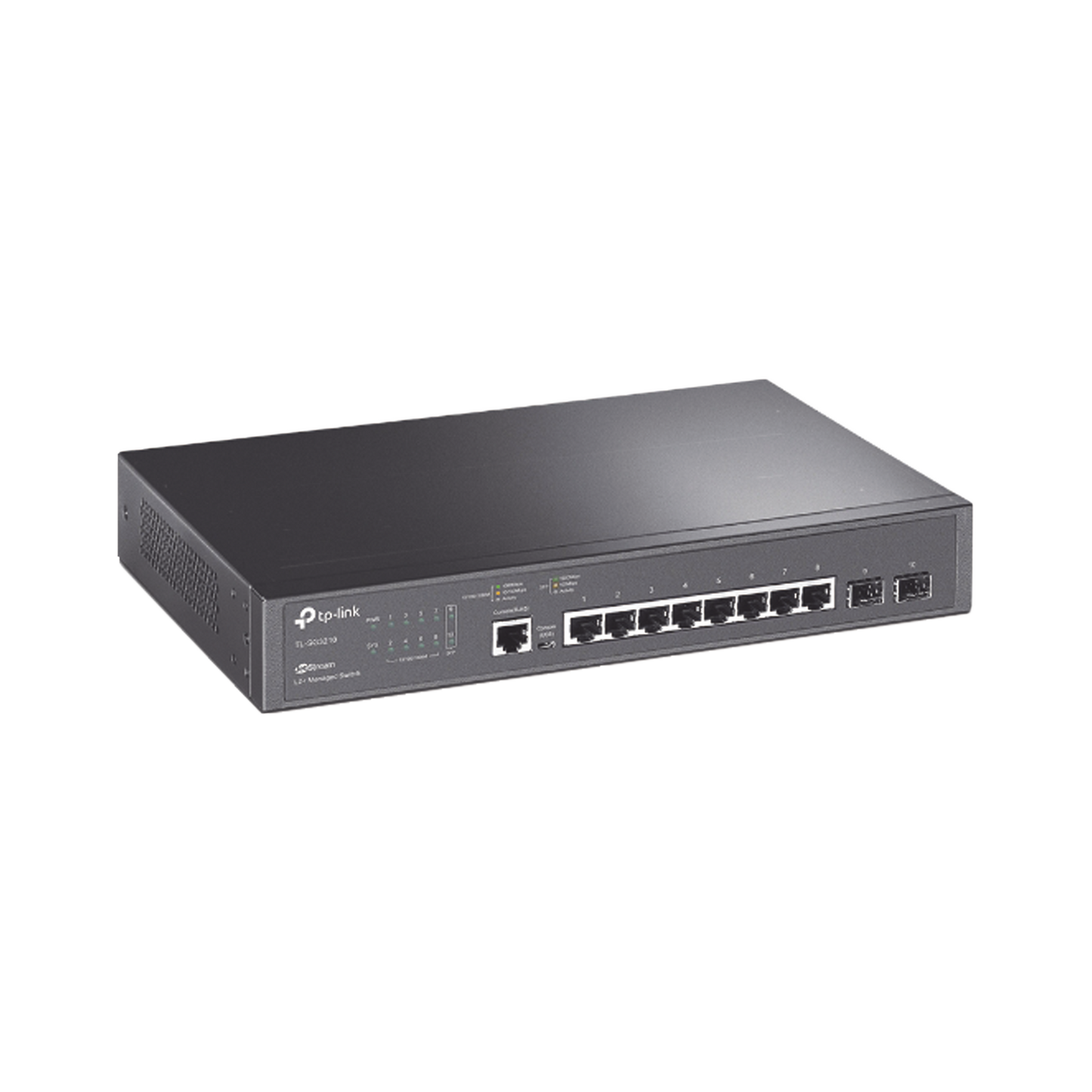 Switch JetStream SDN Administrable 8 puertos 10/100/1000 Mbps + 2 puertos SFP, administración centralizada OMADA SDN TP-LINK - Imagen 1
