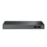 Switches PoETP - LINKTL-SG3428XFSwitch Fibra Optica L2+ Omada 24 Puertos SFP 1GE 4 SFP+ RJ45 Gigabit IPv6 TP - LINK TL - SG3428XF - SILYMX