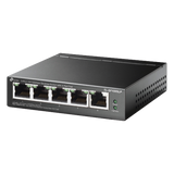Switch PoE TP-LINK no Administrable de escritorio 5 puertos 10/100 Mbps 4 puertos PoE af Presupuesto 41 W PoE hasta 250 metros TLSF1005LP - Imagen 2