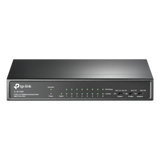 Switch PoE no Administrable de escritorio 9 puertos 10/100 Mbps, 8 puertos PoE, 65 W TP-LINK - Imagen 1