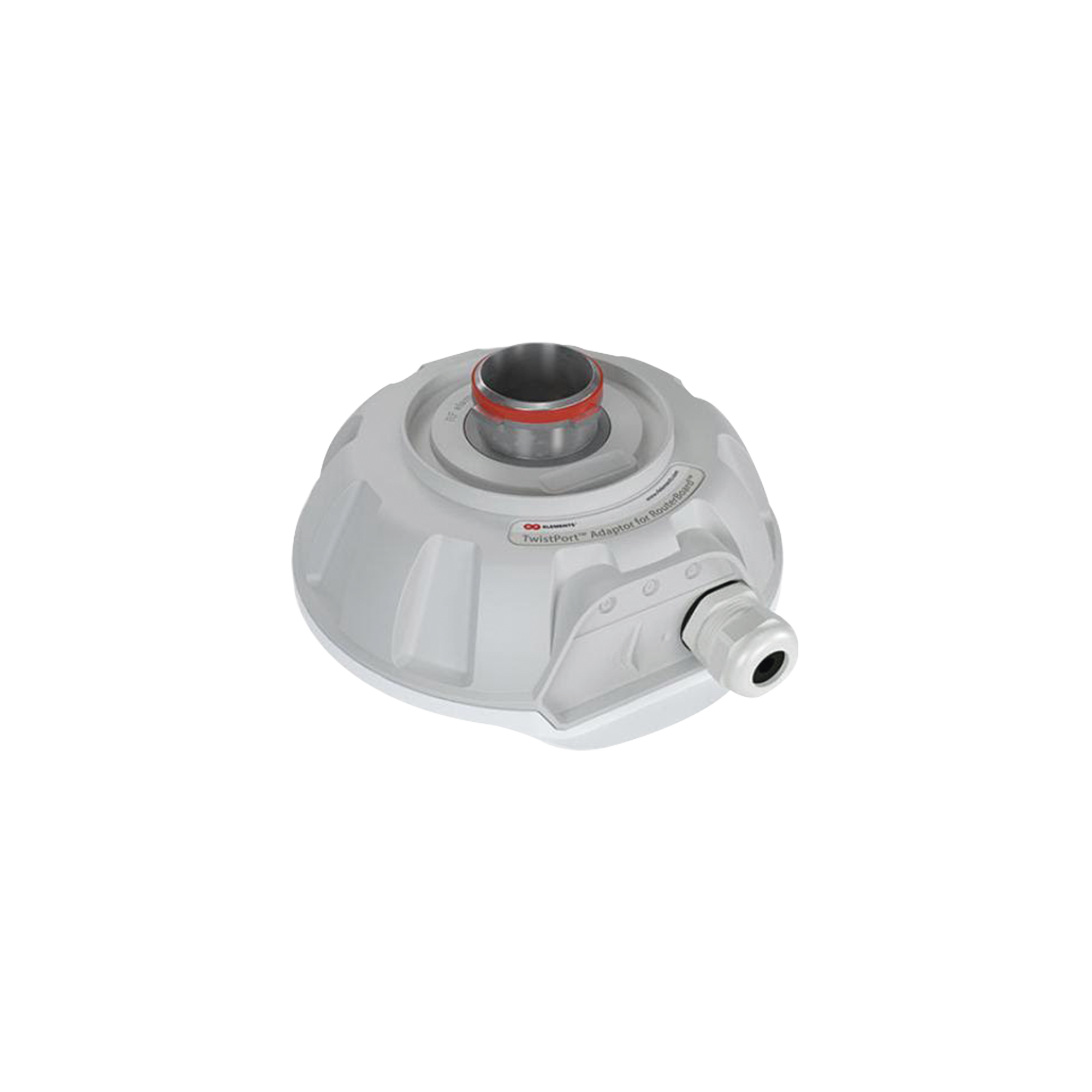 Adaptador TwistPort de metal para tablillas MikroTik modelos RBM11G, RB91x, RB71x y RB411L rango de operación 5180-6400 MHz RF ELEMENTS - Imagen 5