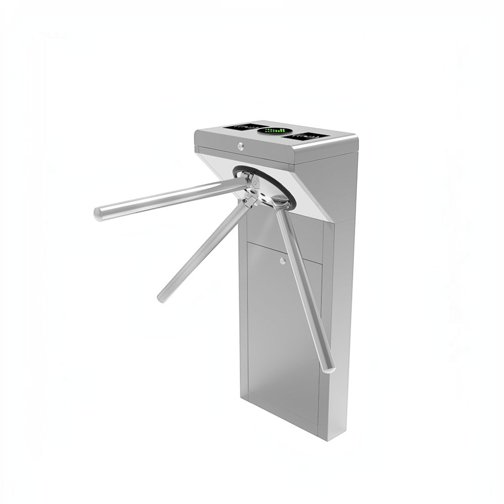 ZKTECO TS1000PLUS - Torniquete Bidireccional / Acero SUS304 / 110V / 25 a 30 x Min / Carril 50 cm / Exterior Protegido / 1 millón de Ciclos / No cuenta con Lectores y Panel / Compatible Rostro, Palma, Huella, Tarjeta, QR - Imagen 3