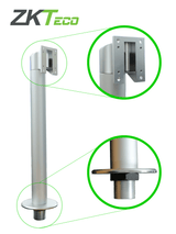 ZKTECO - Kit de torniquete TS1000D con control de acceso FaceDepot7BL - Imagen 2