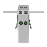 ZKTECO TS2200PRO - Torniquete Trípode Doble Carril Bidireccional / Semiautomático / Acero Inoxidable / Indicadores LED / 110V / Exterior Protegido / Requiere lectores y Panel - Imagen 3
