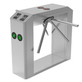 ZKTECO TS2200PRO - Torniquete Trípode Doble Carril Bidireccional / Semiautomático / Acero Inoxidable / Indicadores LED / 110V / Exterior Protegido / Requiere lectores y Panel - Imagen 4