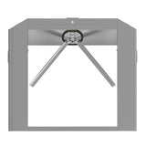 ZKTECO TS2200PRO - Torniquete Trípode Doble Carril Bidireccional / Semiautomático / Acero Inoxidable / Indicadores LED / 110V / Exterior Protegido / Requiere lectores y Panel - Imagen 5