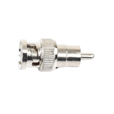 Adaptador en línea para 75 Ohm, de conector BNC macho a RCA macho en aplicaciones de Audio-Video para cámaras, monitores y DVR´s. EPCOM TITANIUM - Imagen 3