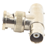 Adaptador Coaxial T BNC Macho a 2x BNC Hembra 75 Ohm Contactos Oro Teflón EPCOM TITANIUM TT-RG-12 - Imagen 2