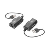 Kit extensor USB por cable UTP Cat 5 / 5e / 6 para Distancias de Hasta 50 Metros / Versión 2.0 EPCOM TITANIUM - Imagen 1
