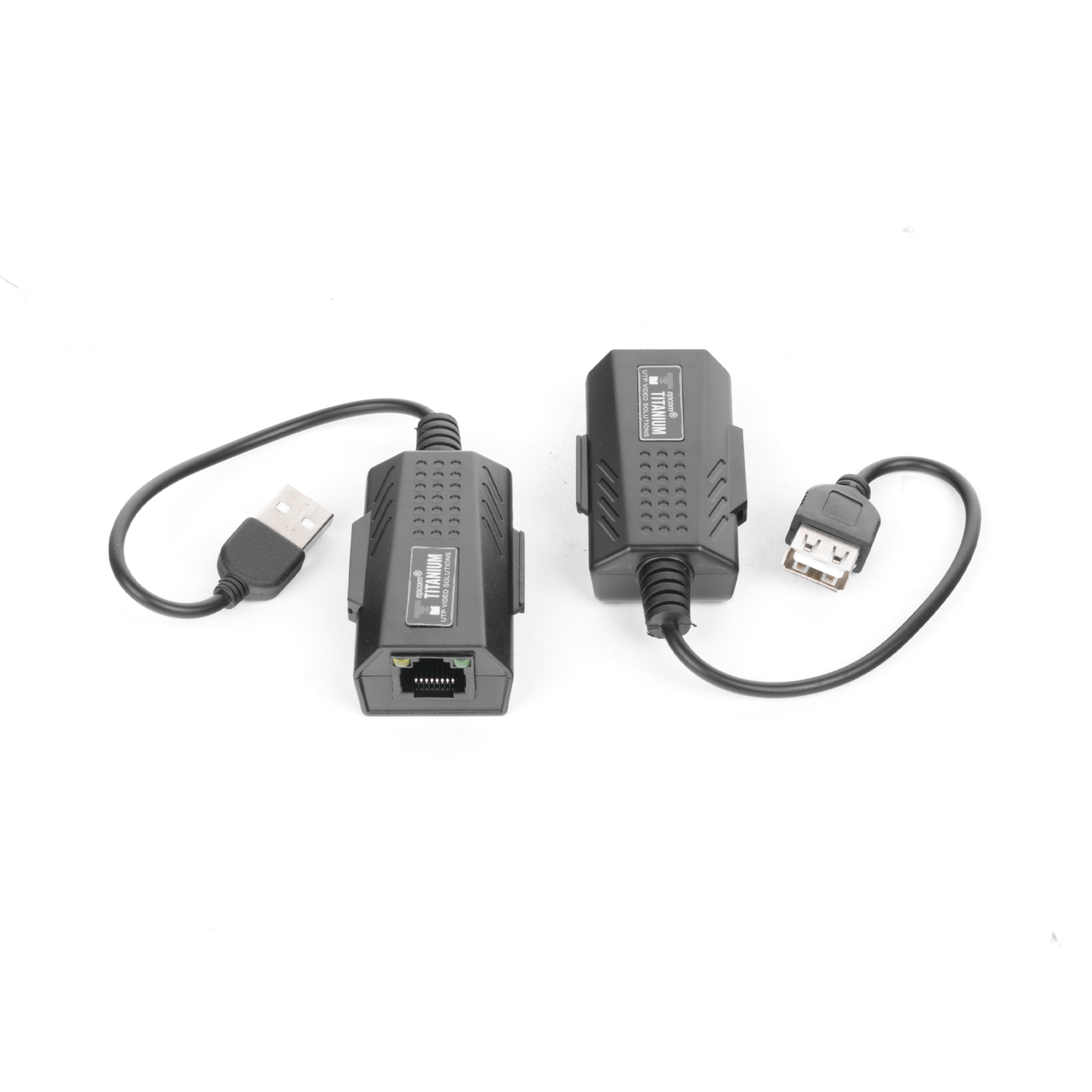 Kit extensor USB por cable UTP Cat 5 / 5e / 6 para Distancias de Hasta 50 Metros / Versión 2.0 EPCOM TITANIUM - Imagen 2