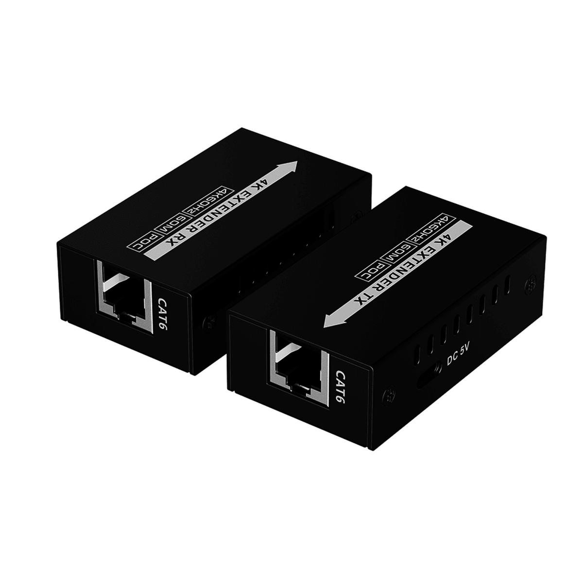 Kits Extensores, Convertidores , Divisores, HDMI, VGA, DVIEPCOM TITANIUMTT672MINIKit Extensor HDMI Mini 4K 60Hz 60m (197ft) CAT6/6A/7 PoE EPCOM TITANIUM TT672MINI - SILYMX