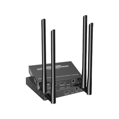 Kits Extensores, Convertidores , Divisores, HDMI, VGA, DVIEPCOM TITANIUMTT699KVMKit Extensor Inalámbrico HDMI KVM 4K 60Hz 50m IR SSID EPCOM TITANIUM TT699KVM - SILYMX