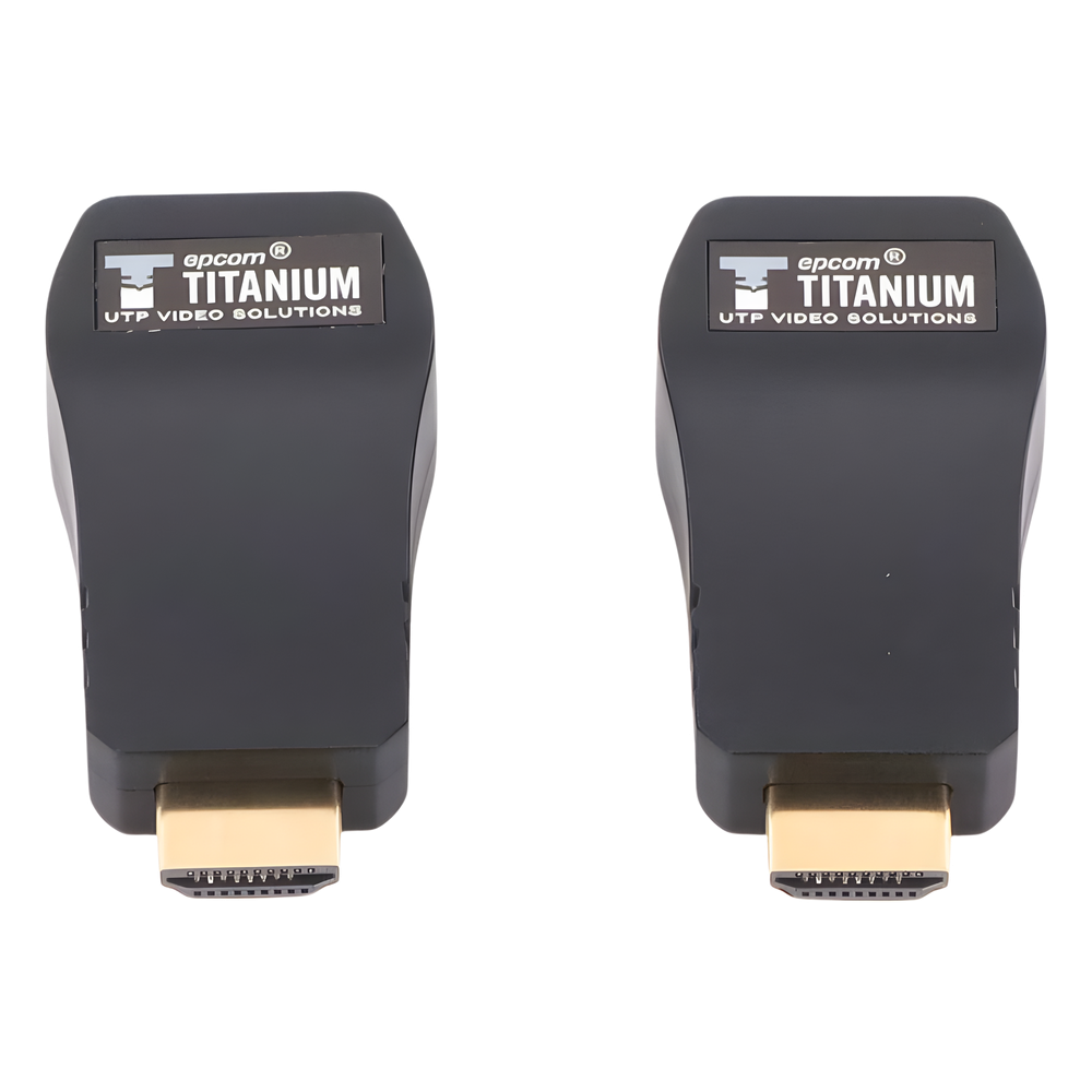 Extensor HDMI 25m (82ft) Cat5e/Cat6 1080p@60Hz HDMI 1.3 HDCP 1.2 Sin Alimentación Externa EPCOM TITANIUM TTHDMI2RJ - Imagen 3
