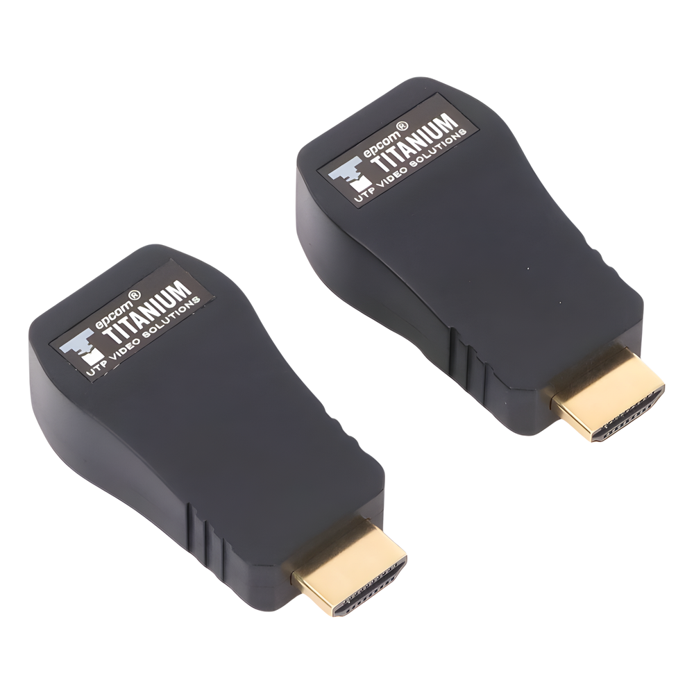 Extensor HDMI 25m (82ft) Cat5e/Cat6 1080p@60Hz HDMI 1.3 HDCP 1.2 Sin Alimentación Externa EPCOM TITANIUM TTHDMI2RJ - Imagen 4