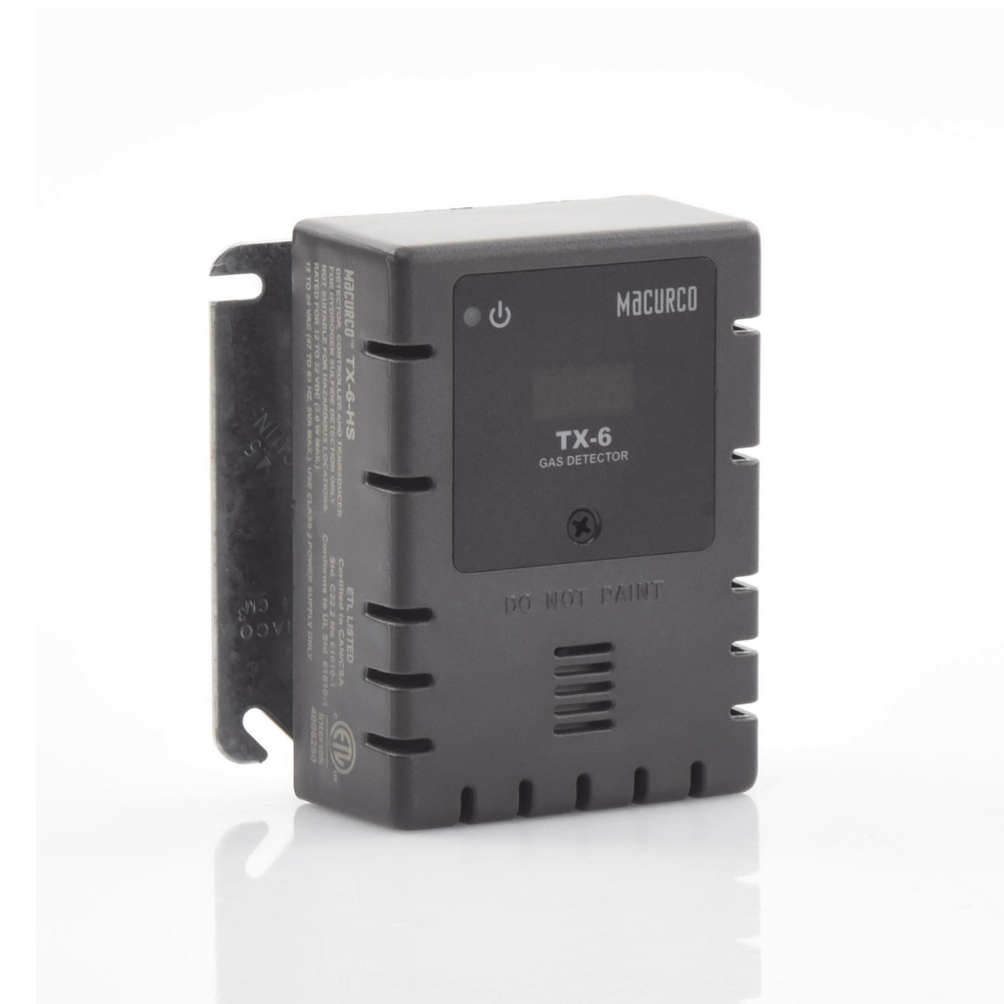 Detector, Controlador y Transductor de Sulfuro de Hidrógeno para Panel de Detección de Incendio TX-6-HS MACURCO - AERIONICS - Imagen 1