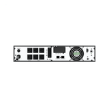 No break UPSPANDUITU01S11VUPS Online 1000 VA 1000 W Doble Conversión 120V Rack 2 UR 6 Tomas NEMA Panduit U01S11V - SILYMX