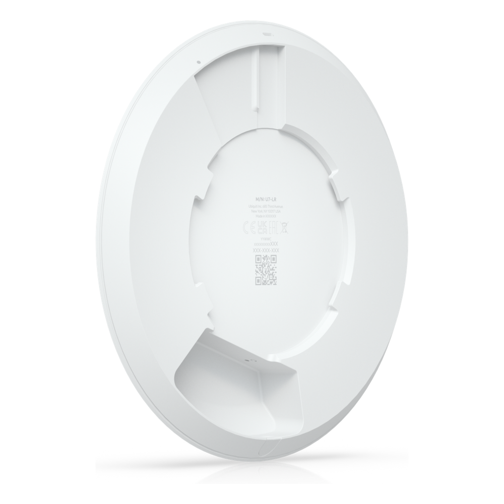 Punto de Acceso Wi-Fi 7 Doble Banda 4.3 Gbps 2.5 GbE PoE 300 Usuarios Techo UBIQUITI U7-LR - Imagen 4