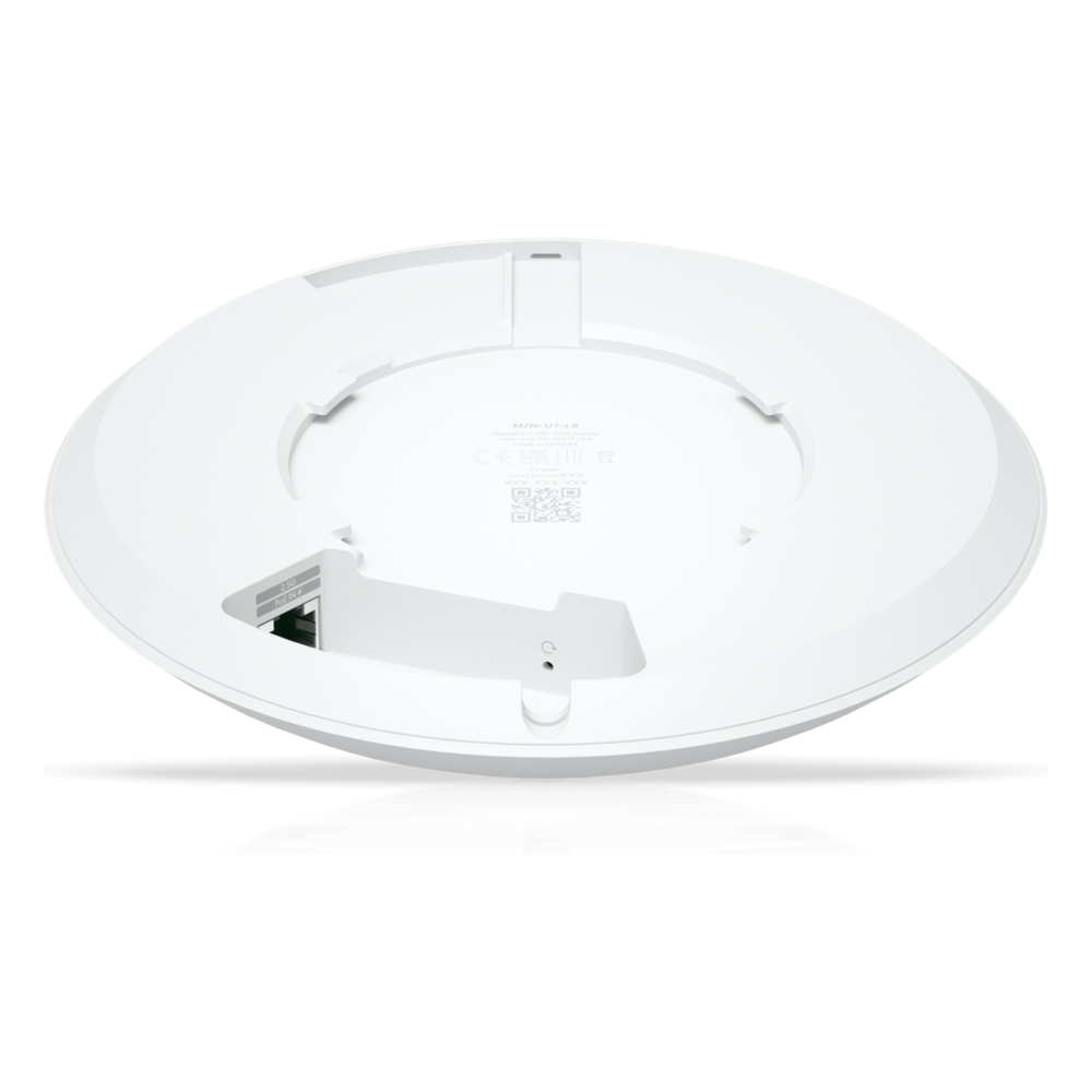 Punto de Acceso Wi-Fi 7 Doble Banda 4.3 Gbps 2.5 GbE PoE 300 Usuarios Techo UBIQUITI U7-LR - Imagen 5