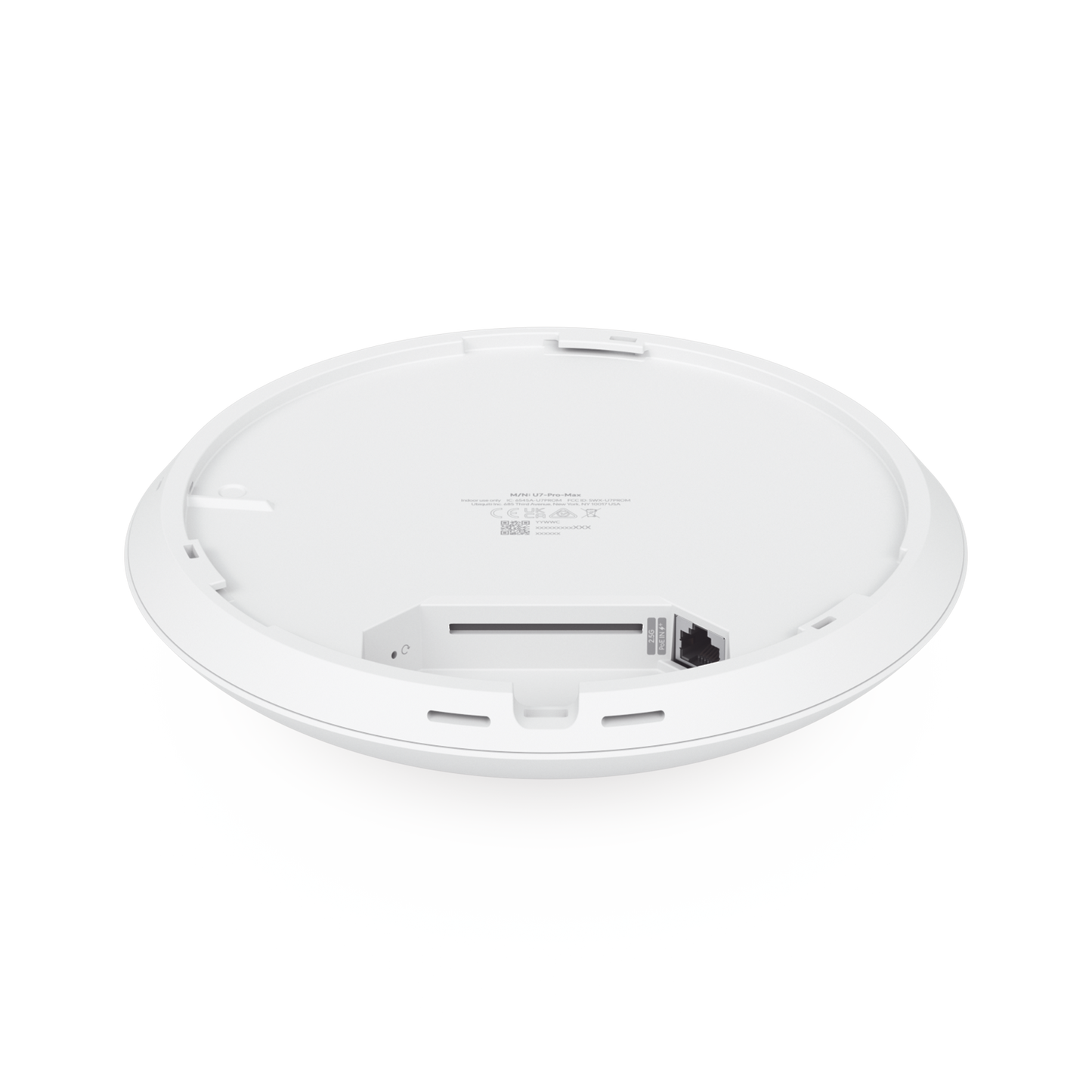 Access Point UniFi U7 Pro Max con 8 streams espaciales / para Techo o Pared / Tribanda (2.4/5/6GHz) / Radio Dedicado a Escaneo Espectral / Puerto 2.5 GbE / +500 clientes / POE+ (No incluido) / Para alta densidad de usuarios en escenarios exigentes UBIQUITI - Imagen 5