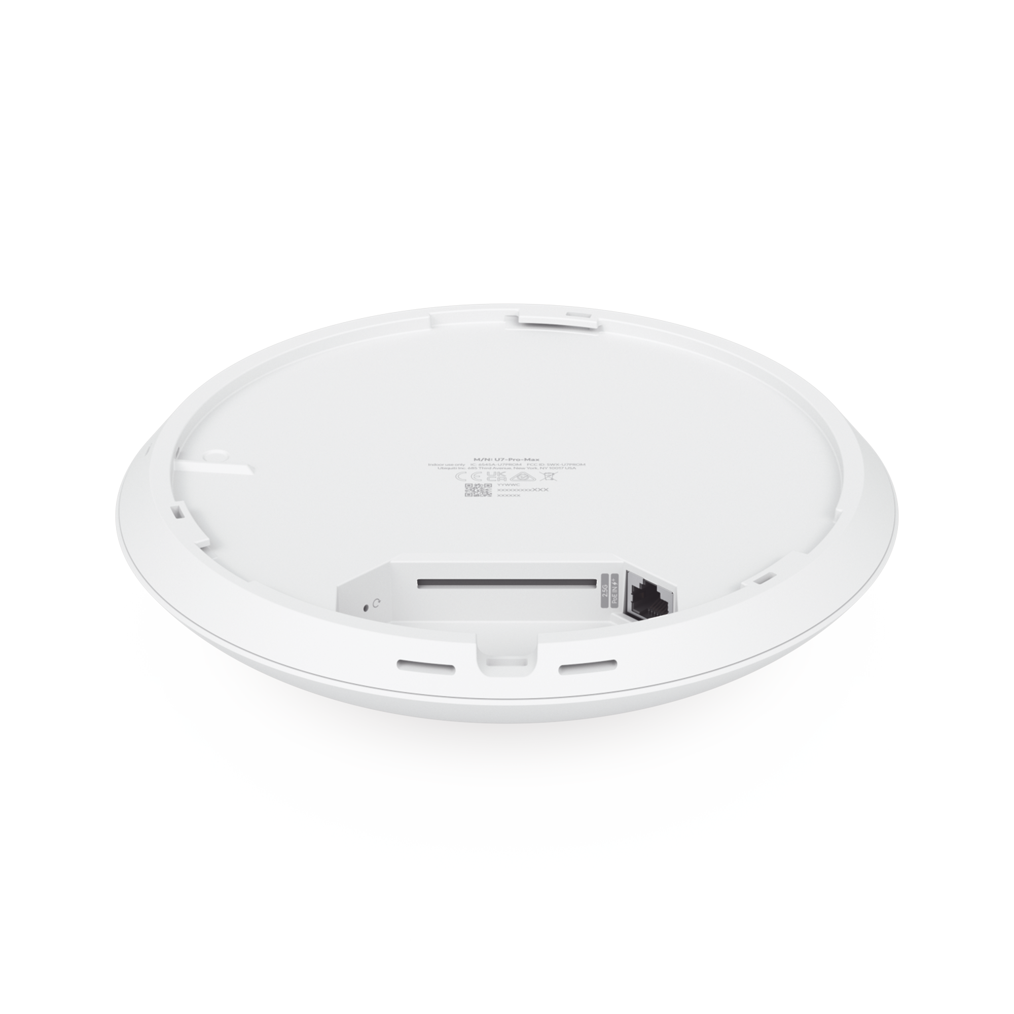 Access Point UniFi U7 Pro Max con 8 streams espaciales / para Techo o Pared / Tribanda (2.4/5/6GHz) / Radio Dedicado a Escaneo Espectral / Puerto 2.5 GbE / +500 clientes / POE+ (No incluido) / Para alta densidad de usuarios en escenarios exigentes UBIQUITI - Imagen 5