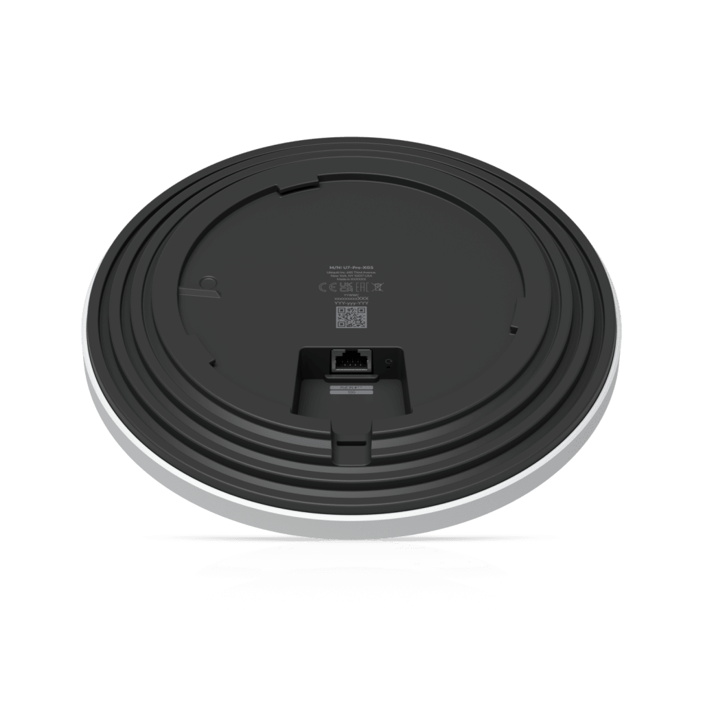 U7 Pro XGS – Punto de Acceso WiFi 7 Tri-Banda para Interiores con Soporte 6 GHz, Radio de Escaneo Espectral Dedicado, Cobertura de hasta 160 m², Capacidad para 500 Usuarios y Puerto Multi-Gig 10/5/2.5/1 GbE UBIQUITI - Imagen 4