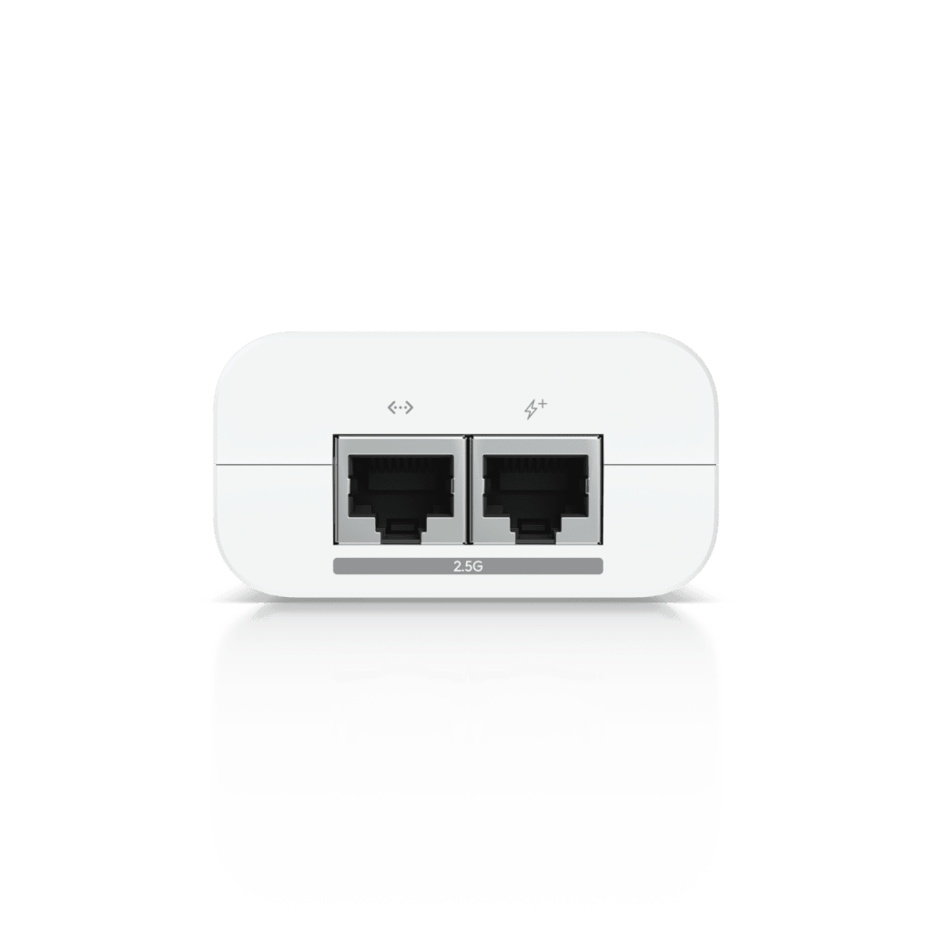 Adaptador PoE+ 2.5G / hasta 30 W / 48V 0.65A / (2) Puertos RJ45 MultiGigabit 2.5G / Salida PoE+ / LED Indicador / Ideal para APs UniFi WiFi 7 / / Protección contra Sobretensiones UBIQUITI - Imagen 5
