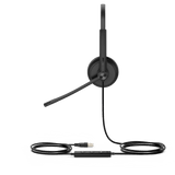 Auriculares Diadema Alámbrica Profesional para Teléfonos IP y Computadoras Yealink UH34 Dual UC USB - Imagen 2